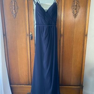 Navy Blue Bridesmaid Dress